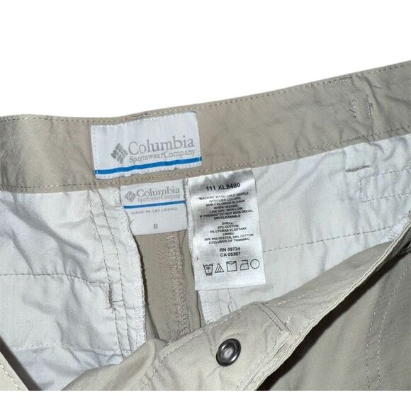 Columbia Women's Tan Capris size 8 lightweight - Picture 4 of 4